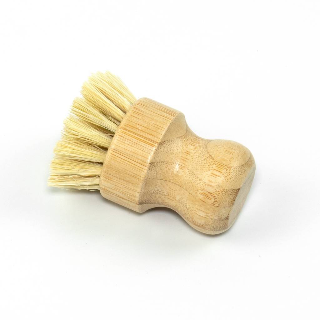 Bamboo Dish Brushes set of 2 washing up scrubbing brushes